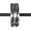 Tringle à rideaux double, longueur réglable de 36 à 72 pouces (3 à 6 pi), tringle à rideaux double noire avec embouts ronds, diamètre de 1 po et 3/4 po, tringle à rideaux double pour rideaux transparents et occultants