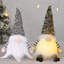 Poupée gnome de Noël scintillante-488119766
