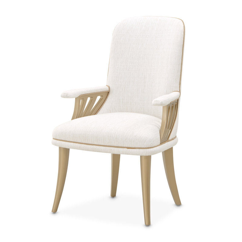 La Terrazza Dining Arm Chair - Creamy Pearl