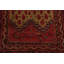Antique Vegetable Dye Traditional Runner Rug 4x14