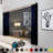 Polen Drapery Synthetic Solid Room Darkening Grommet Single Curtain Panel-1420161437-1420161410