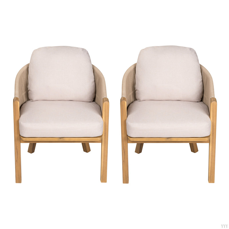 Ensemble de chaises d'extérieur Grotta (ensemble de 2)
