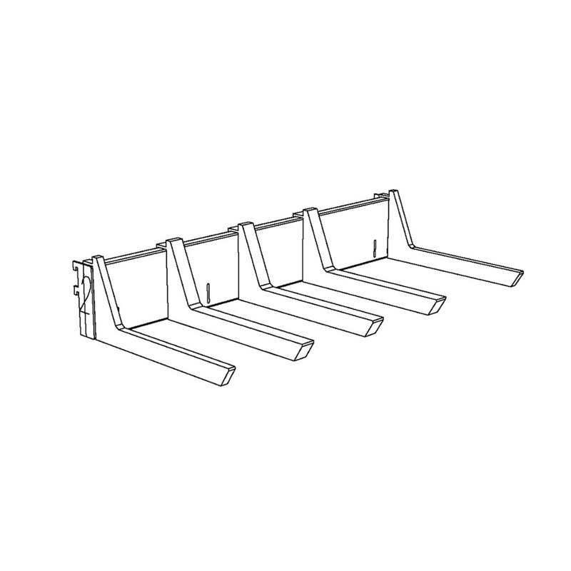 FixtureDisplays Wall Mounted Shelf