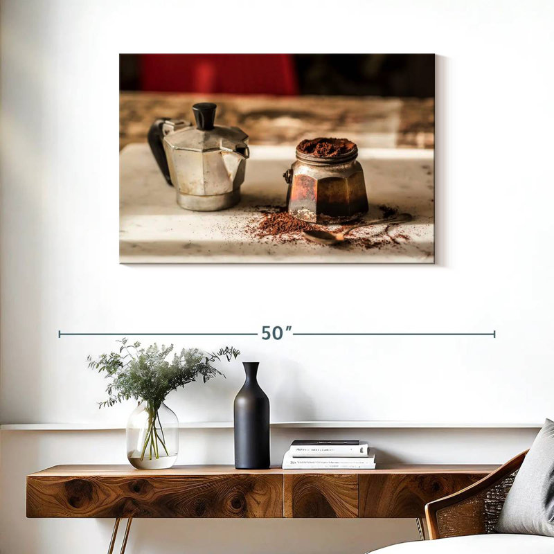 Beignes et café Yarlin, H 24 po x l 36 po