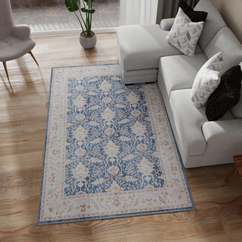Tapis de couloir traditionnel Guljan, Rectangle 2 pi x 3 pi 1 po