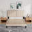 Upholstered Panel Bed-1201490185-1201490199