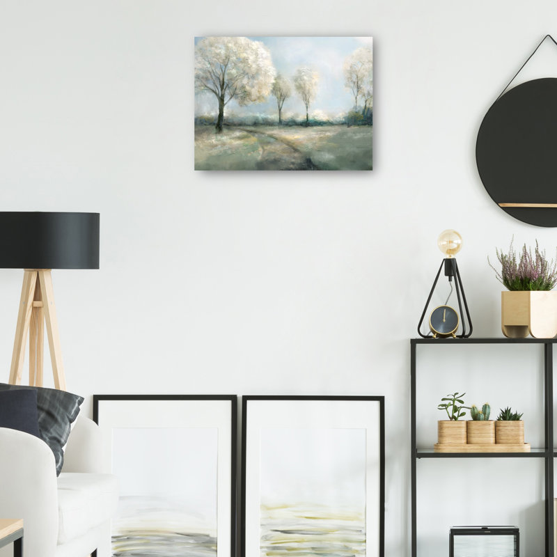«Tranquility Trees» par Studio Arts, reproduction d'art sur toile, Toile tendue, L 56 po x H 42 po