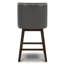 Tabouret de comptoir pivotant 26 po Shurma-612912409-668062028