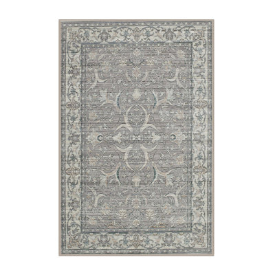 Tapis traditionnel bleu / gris Danae