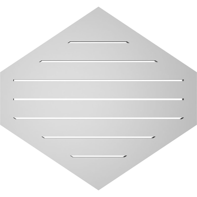 Pente verticale verticale en uréthane 8 pi, 1.5" H x 30" W x 28" L