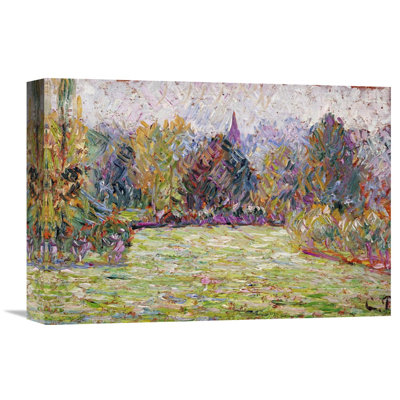 " Bazincourt Countryside " by Camille Pissarro