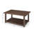 Setterlund Dark Walnut Solid Wood Rectangular Coffee Table