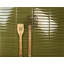 Autunno 1" x 6" Polished Glass Tile Trim in Neon-41680083
