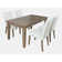 Fergerson - Person Extendable Four Leg Dining Set