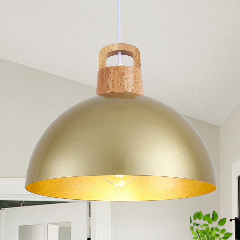Joylin 11.81" Single Pendant, Or