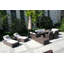 11 - Person Patio Conversation Set with Cushions