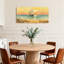 Art nautique et plage, voilier, coucher de soleil-273287432