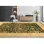 Wool Oriental Area Rug in Beige/Green-107962247