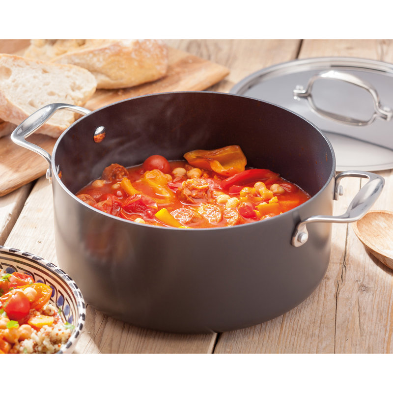 Stellar Element (Hard Anodised) 5L Aluminum Round Dutch Oven