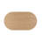 Racetrack Oval Dining Table with Double Pedestal Base-1182661236