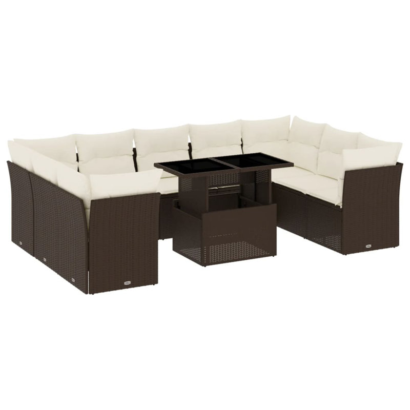 Ensemble de canapé de jardin Vidaxl