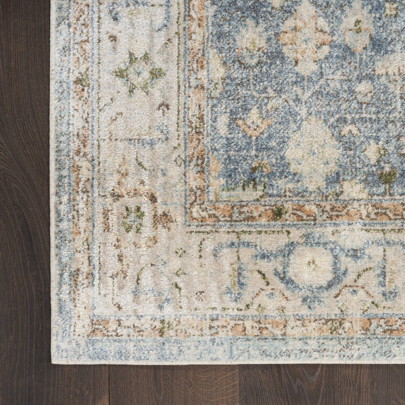 Longe Washable Oriental Rug, Rectangle 7'10" x 10'