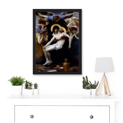 Jesus Mary Christian by William Adolphe Bouguereau - Single Picture Frame Painting