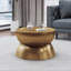 Table basse en métal martelé-1989851887