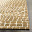 Martha Stewart Classics Hand-Knotted Silk/Wool/Linen Crocodile/Green Area Rug-21412894