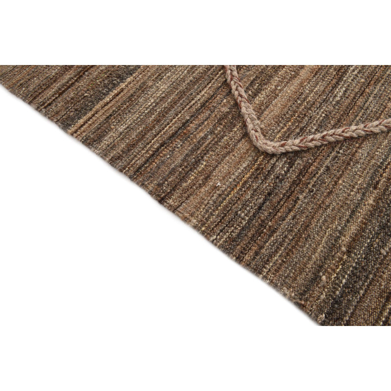 12 Ft Square Pinson Brown Rug