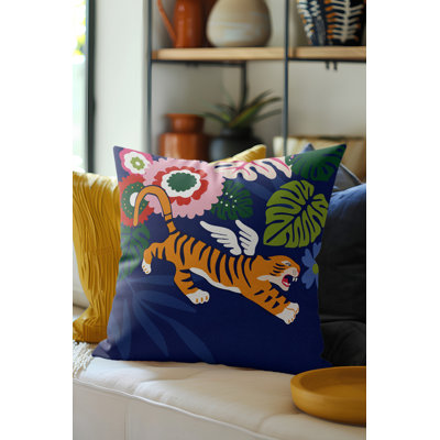 Coussin en microsuède Thiago