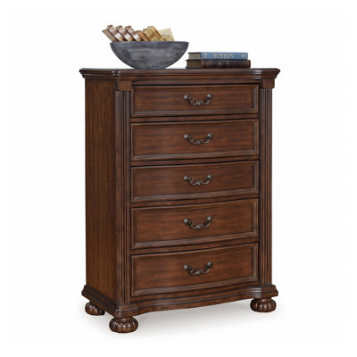 Flosie 35.38 " W 5 - Drawer Dresser