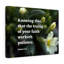 Patience James 1:3 - Wrapped Canvas Print