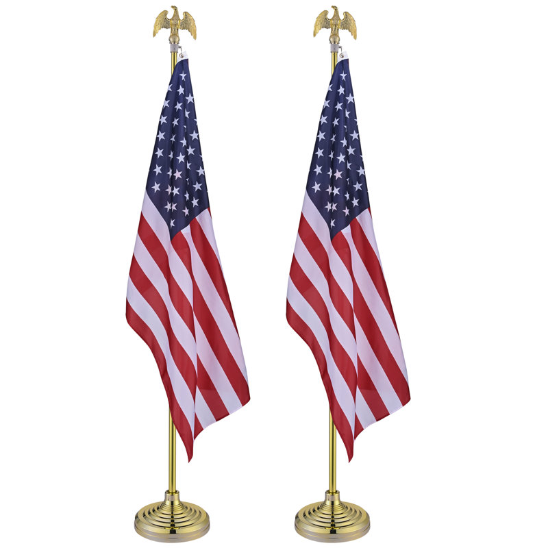 Farly Double Sided Flag Set, 97.83" H x 11.81" W