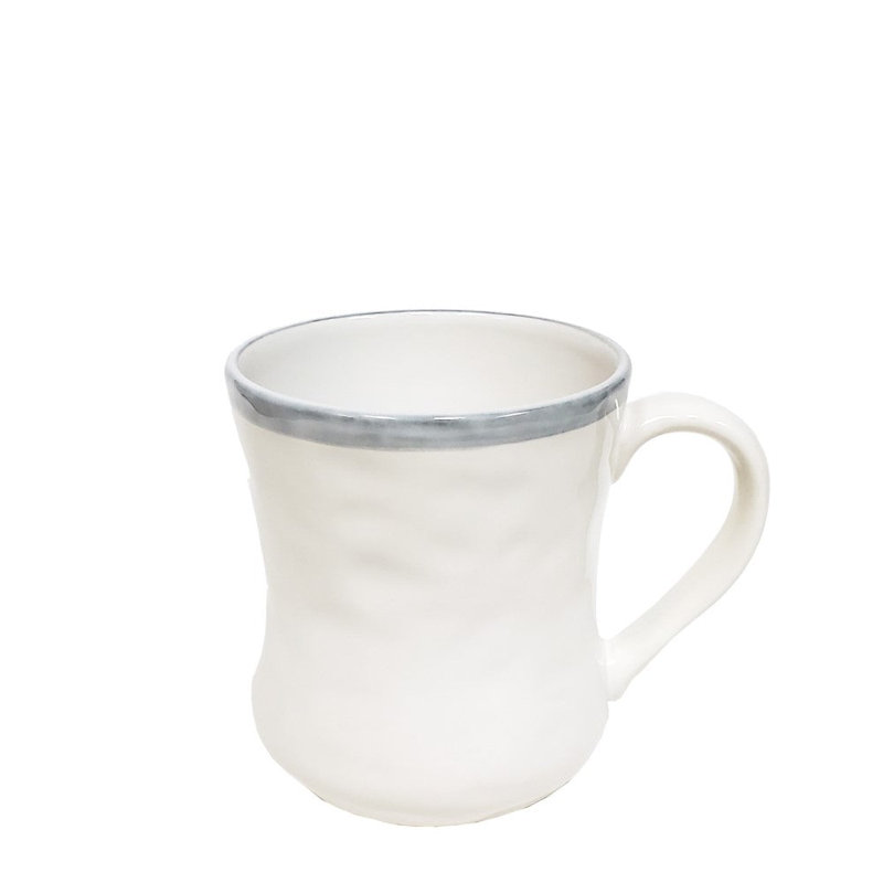 Azores Greige Shimmer Stoneware Coffee Mug
