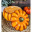 Ebros 6 po de diamètre pour maison et cuisine Gourmet Potage soupe de légumes ou bol de dessert avec couvercle Céramique décorative pour la fête d'Halloween citrouilles (1)