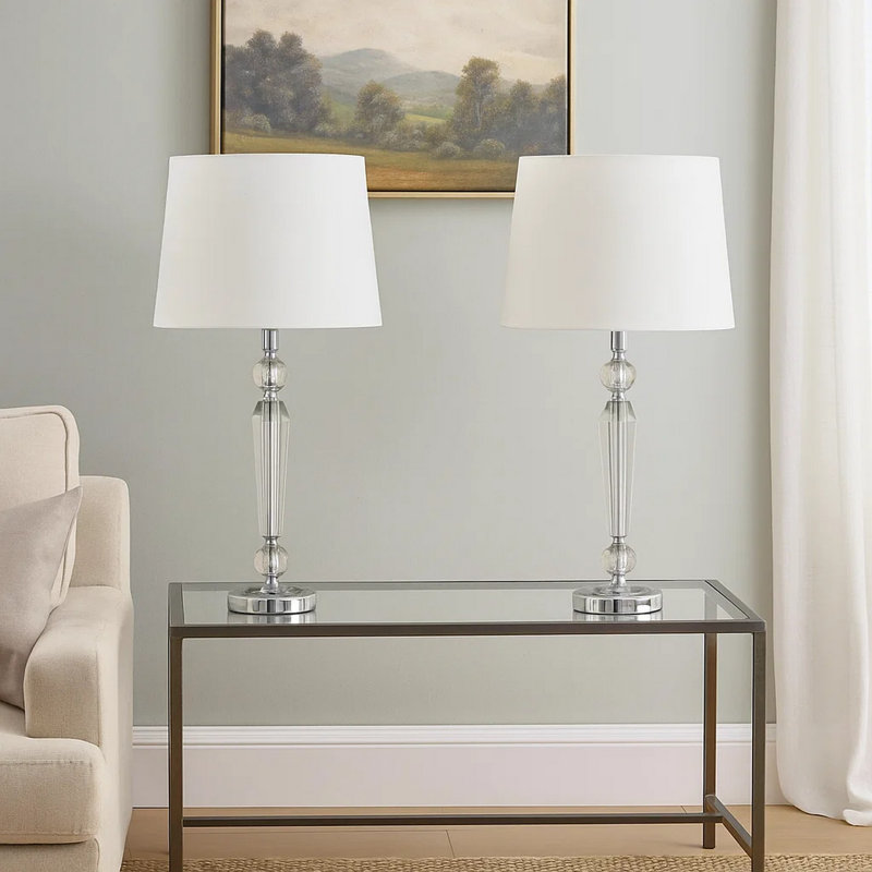 Lampe de table en métal