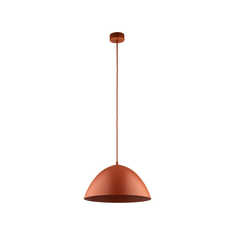 Luminaire suspendu noir FARO M, Orange