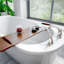Baignoire de trempage autoportante en L 60 po x l 32 po