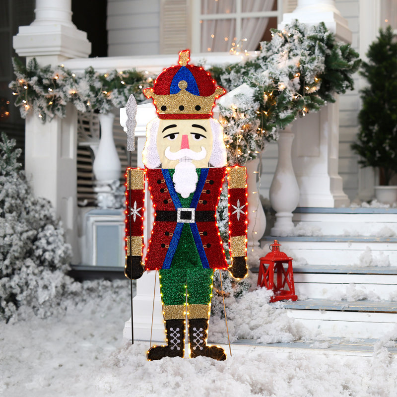 66 po Casse-noisette illuminée, décor de Noël 2d