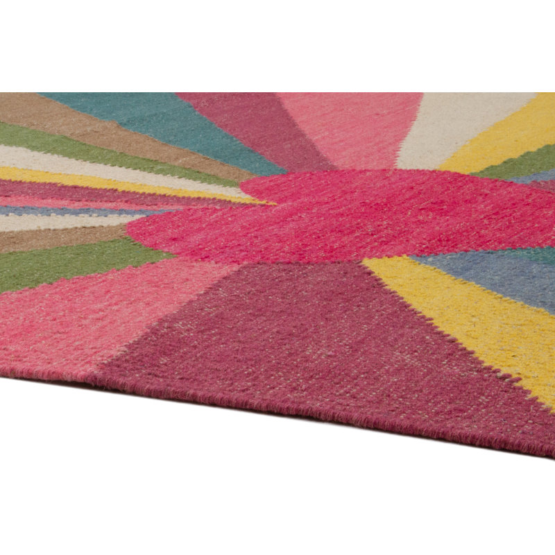 Lodewijk Ikat Hand Woven Area Rug, Rectangle 140 x 200cm
