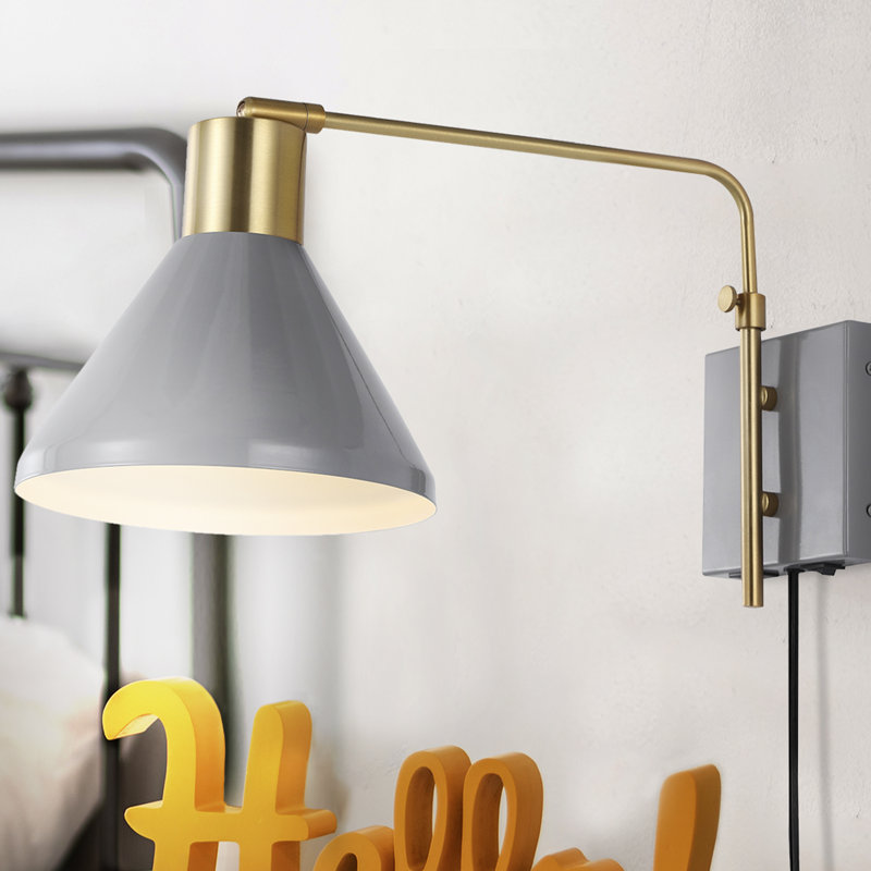 Jahmell Wall Sconce, Gray