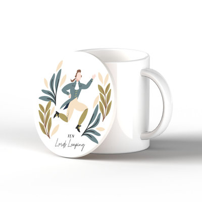 Santamaria Ceramic Round 1 Piece Coaster