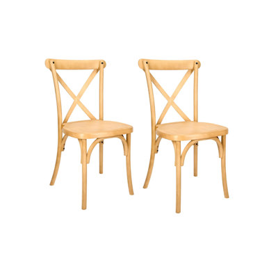Chaise Crossback ToughResin par Chivari
