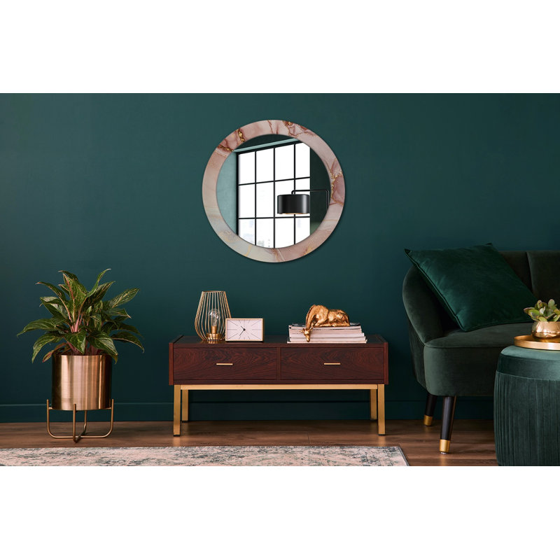 Huldar Glass Flat Wall Mirror