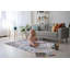 Non Slip Area Rugs Machine Washable Carpet Pad Entryway Rug Low Pile Modern Mat for Bedroom - 4002-1140367217