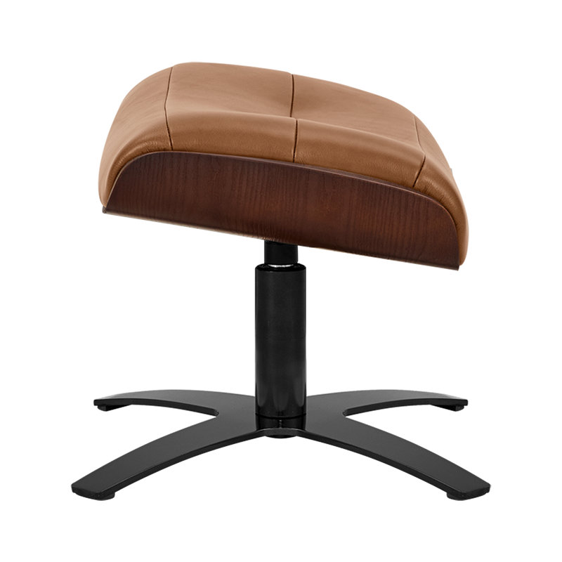 Fauteuil inclinable électrique pivotant en cuir véritable, Saddle