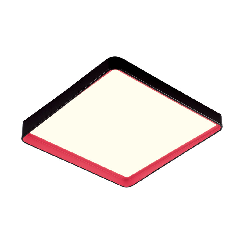 Plafonnier encastré 1 lumière DEL 23,7 po, H 2,6 po x l 19,8 po x P 19,8 po