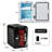 Coca-Cola Coke Zero 4L Cooler/Warmer 12V DC 110V AC Mini Fridge, Black