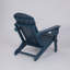 Chaise Adirondack pliante en PEHD avec porte-gobelet double - Chaise Adirondack en composite avec texture bois